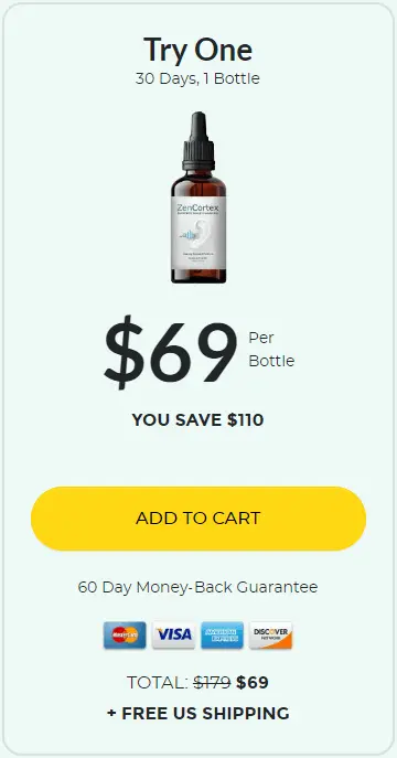 ZenCortex 1 bottle buy
